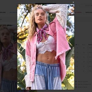 POL Pink Jean Jacket